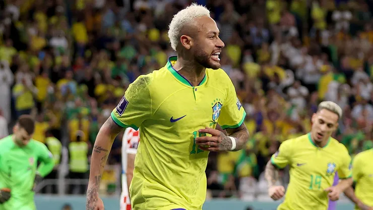 Neymar já marcou quatro gols na Croácia, três deles em Copas do Mundo (Photo by Lars Baron)