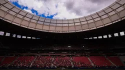 Vista geral do estádio Mane Garrincha. Foto: Ettore Chiereguini/AGIF