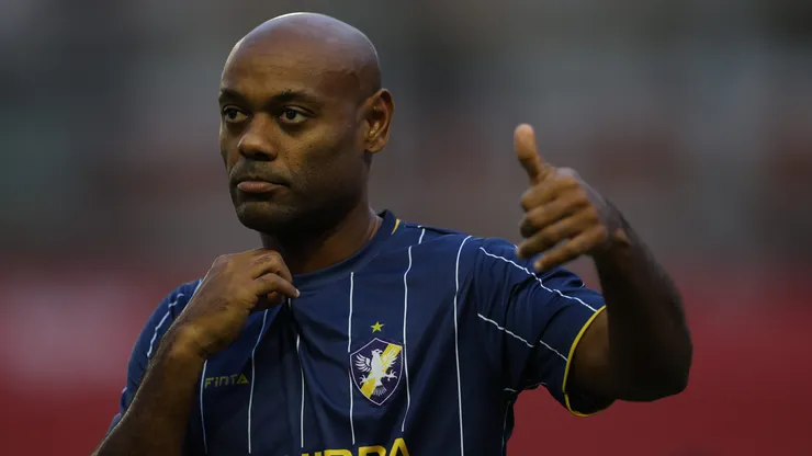 PE - RECIFE - 07/02/2026 - PERNAMBUCANO 2026, RETRO X MAGUARY - Vagner Love jogador do Retro durante a partida contra o Maguary pelo campeonato pernambucano no Estadio dos Aflitos. Foto: Marlon Costa/AGIF