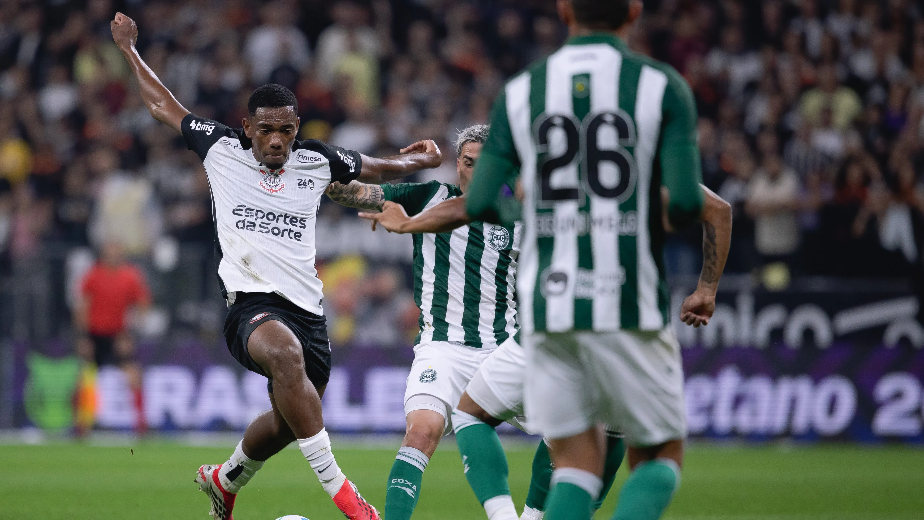 André no Corinthians. Foto: Ettore Chiereguini/AGIF