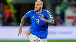 Federico Dimarco, da Itália, durante a partida das Eliminatórias da UEFA para a Copa do Mundo entre Itália e Irlanda do Norte Contributor: Giuseppe Maffia