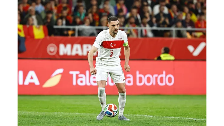 Merih Demiral (TUR) Futebol Partida do Grupo E das Eliminatorias Europeias para a Copa do Mundo da FIFA 2026 entre Espanha - Turquia Contributor:Aflo Co. Ltd