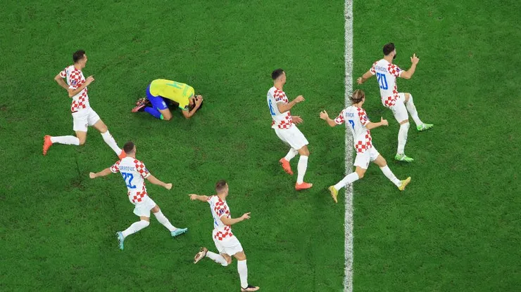 Derrota do Brasil para Croácia na Copa de 2022. Foto: Buda Mendes/Getty Images