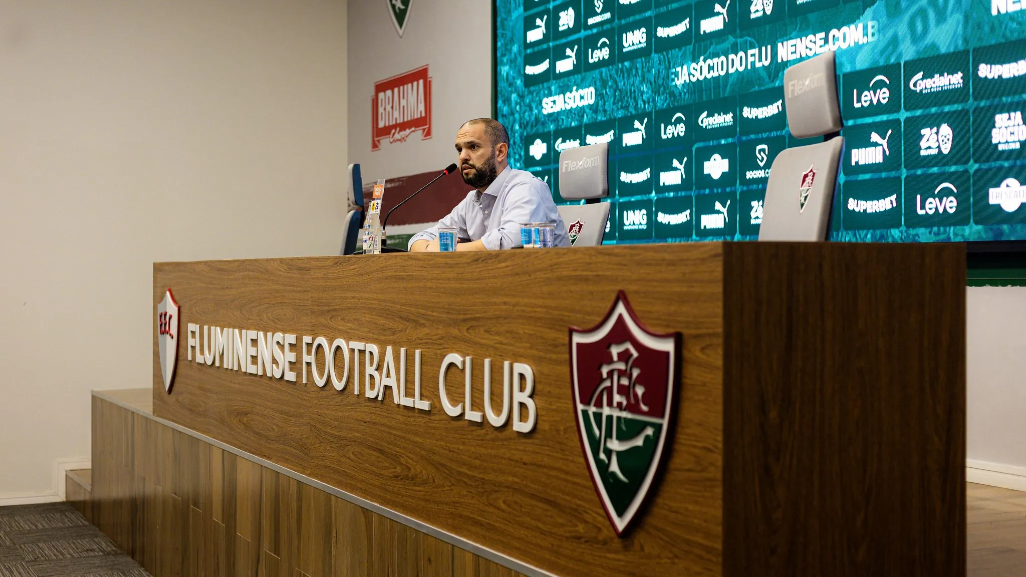 Matheus Montenegro presidente do Fluminense