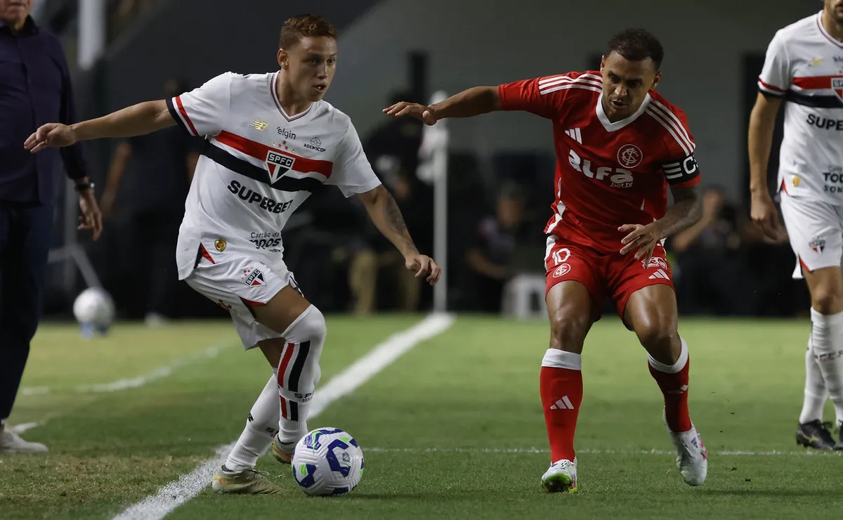 Internacional x São Paulo: inteligência artificial aposta em empate no Beira-Rio pelo Brasileirão