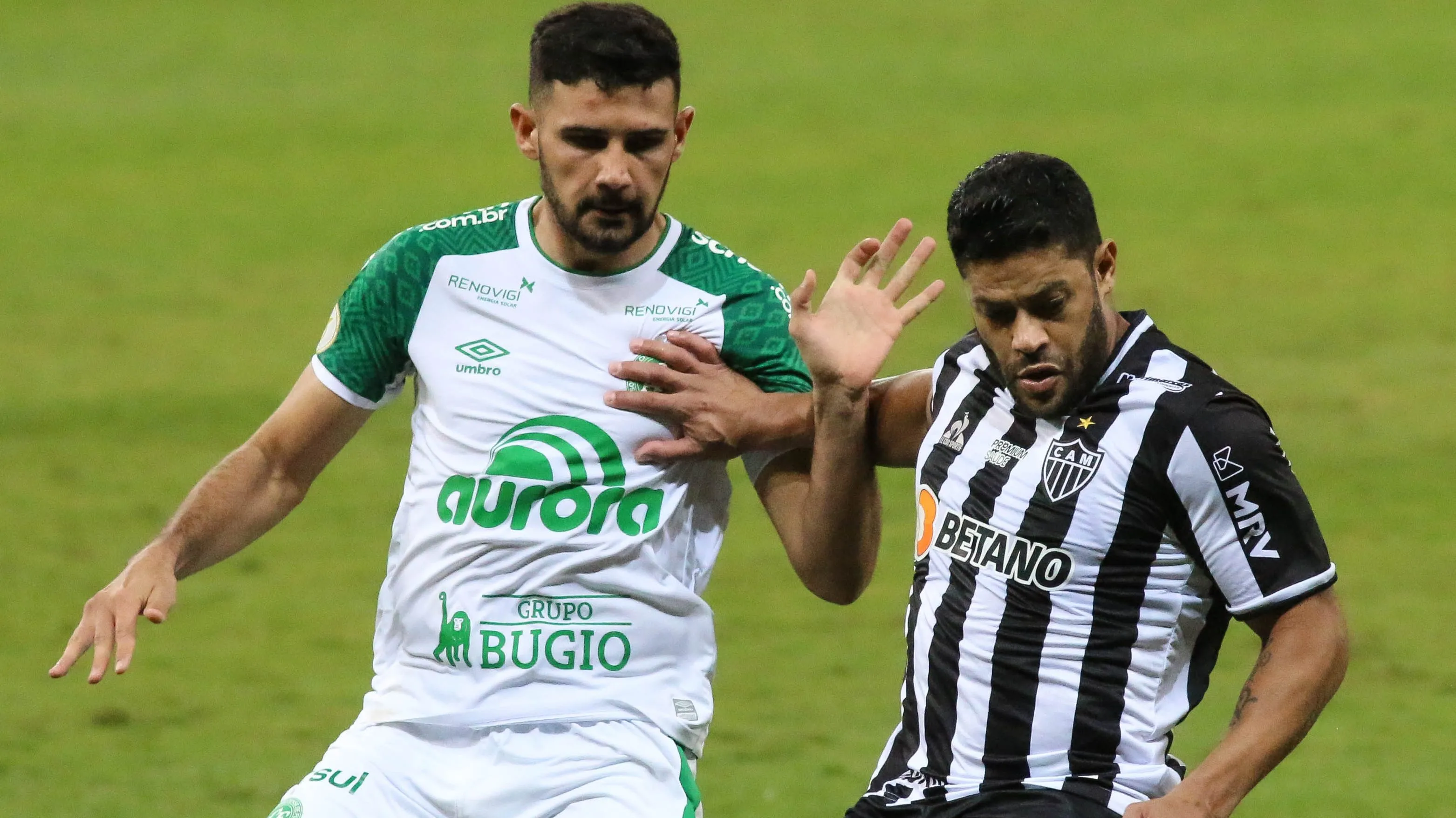 Hulk jogador do Atletico-MG durante partida contra o Chapecoense no estadio Mineirao pelo campeonato Brasileiro A 2021. Foto: Fernando Moreno/AGIF