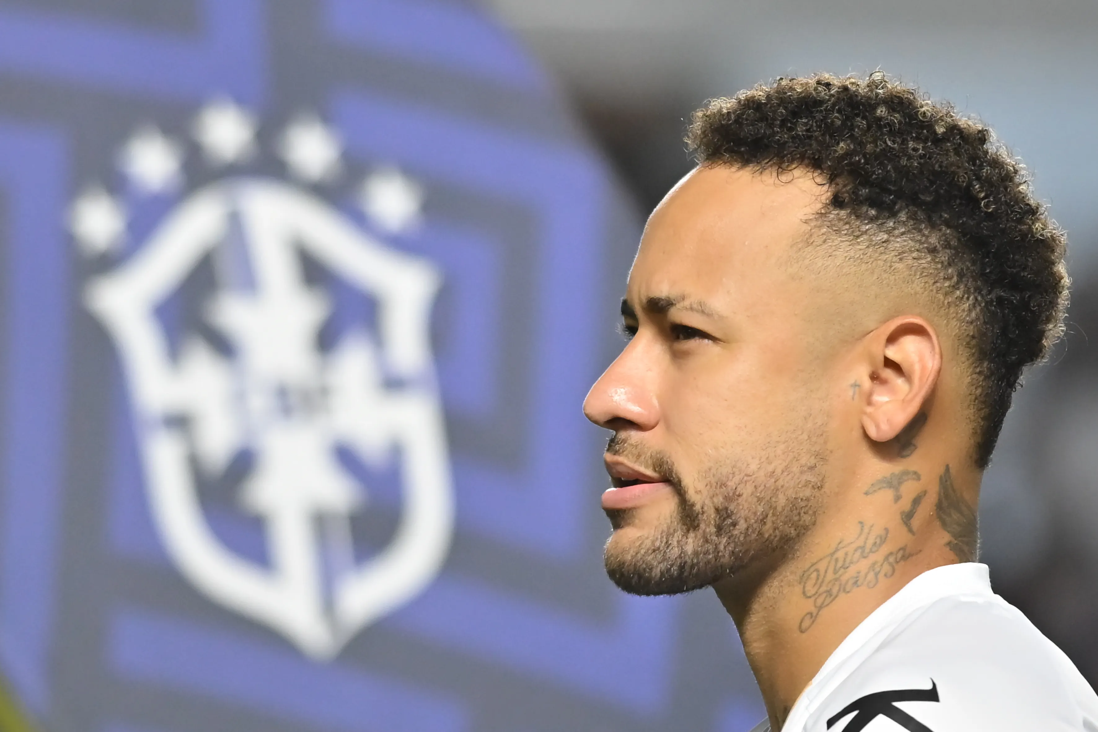 Neymar Jr jogador do Santos durante partida contra o Internacional no estadio Vila Belmiro pelo campeonato Brasileiro A 2026. Foto: Jota Erre/AGIF