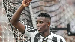 Luiz Henrique em campo pelo Botafogo.