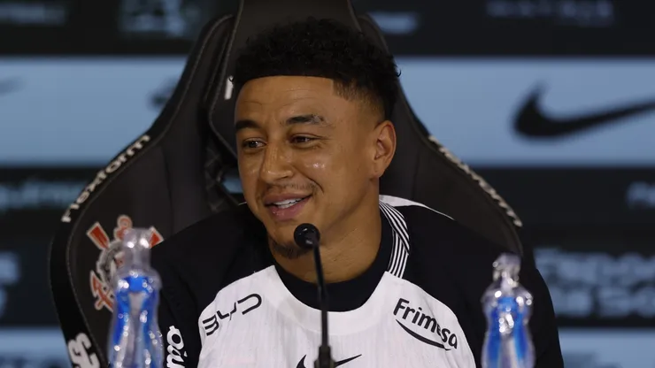 Corinthians team player Jesse Lingard is presented before a match between Corinthians and Coritiba as part of Brasileirao 2026 at Neo Quimica Arena on March 11, 2026 in Sao Paulo, Brazil. (Photo by Miguel Schincariol/Getty Images)