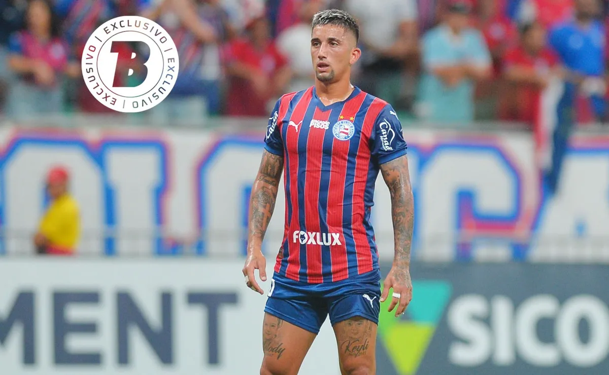 Kike Olivera já supera números do Grêmio e vive boa fase no Bahia