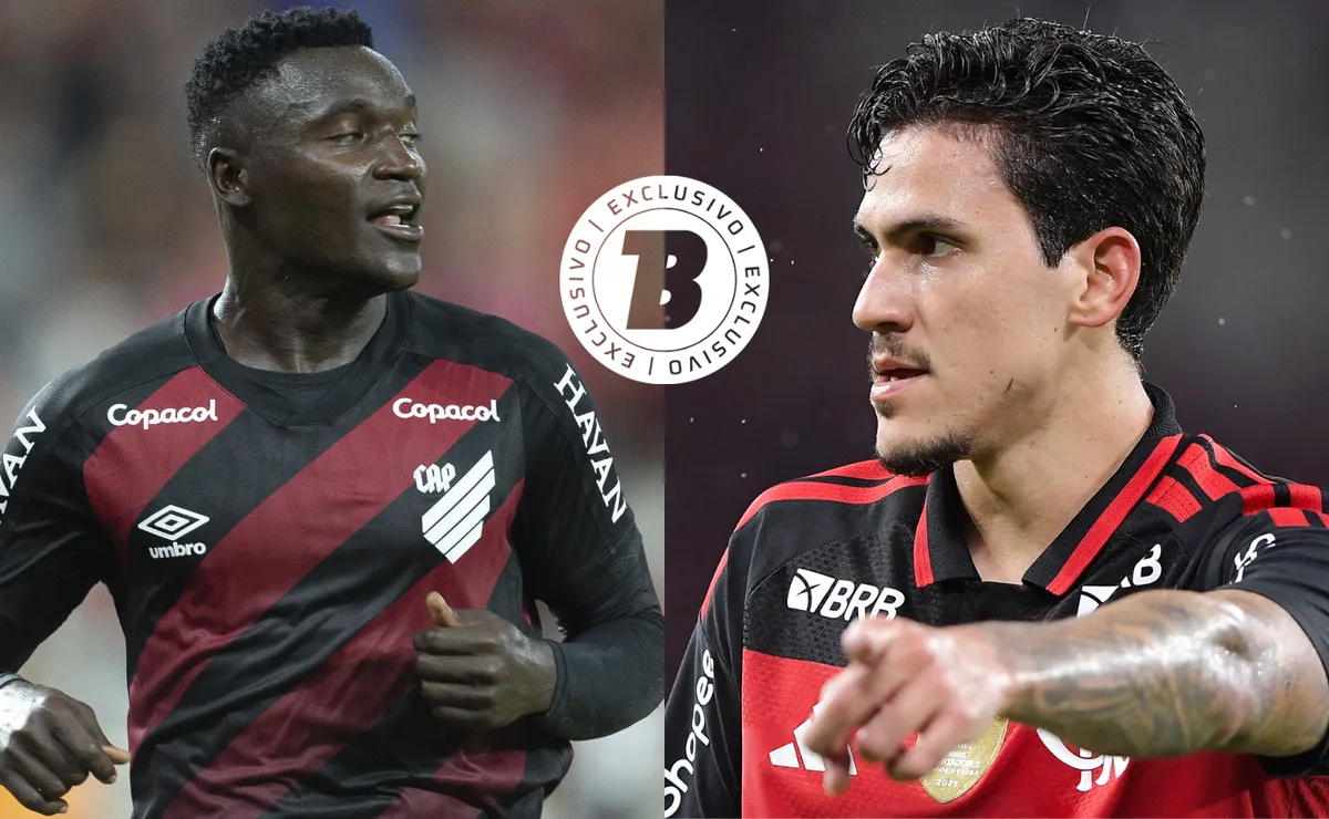 Monitorado pelo Flamengo, Viveros cresce no Athletico e supera Pedro em 20% na média de gols