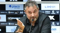 Mattos em coletiva pelo Peixe