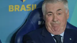 Carlo Ancelotti tecnico do Brasil durante partida contra o Chile no estadio Maracana pelo campeonato Eliminatorias Copa Do Mundo 2026. Foto: Thiago Ribeiro/AGIF