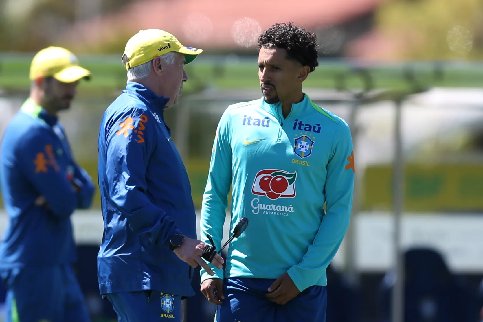Ancelotti tem retorno de Marquinhos contra a Croácia. Foto: Marlon Costa/AGIF