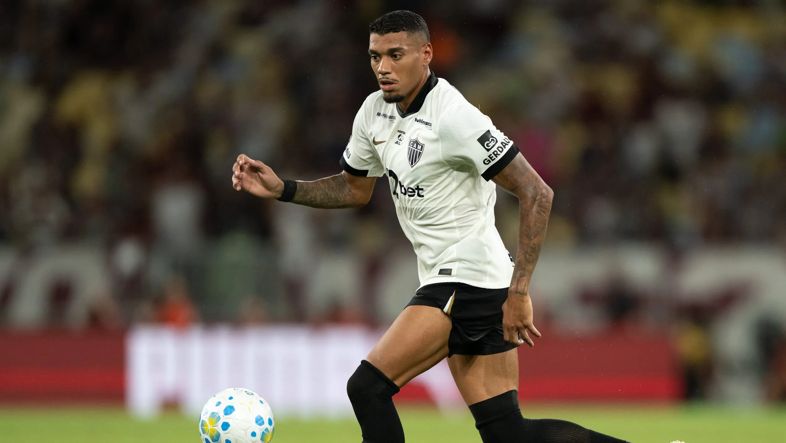 Tressoldi no Atlético. Foto: Jorge Rodrigues/AGIF