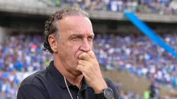 - Cuca, novo treinador do Santos.