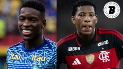 Luiz Henrique vive melhor momento que Plata em 2026 - Fotos: Mateus Bonomi/AGIF e Jorge Rodrigues/AGIF