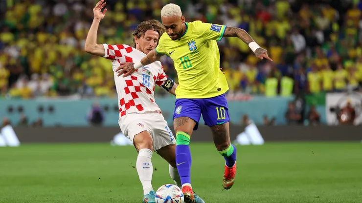 Brasil e Croácia se enfrentaram na Copa do Mundo de 2022. Foto: Lars Baron/Getty Images