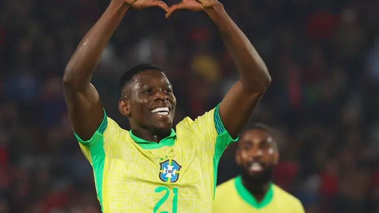 Luiz Henrique, atacante do Zenit e da Seleção Brasileira. Foto: Marcelo Hernandez/Getty Images