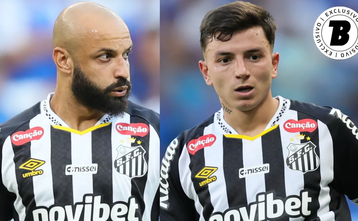 A disputa pela vaga no Santos: Thaciano é mais decisivo que Barreal na atual temporada