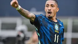 Raphinha, do Brasil, durante um amistoso internacional de futebol. SPP Sport Press Photo.