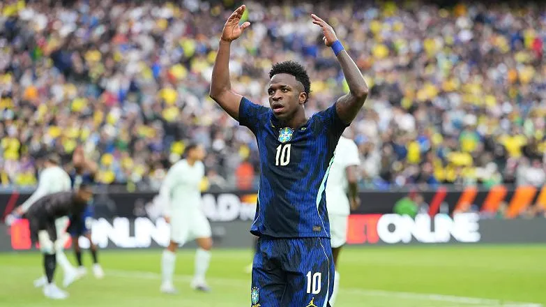 Vini pelo Brasil. Foto: Michael Owens/Getty Images