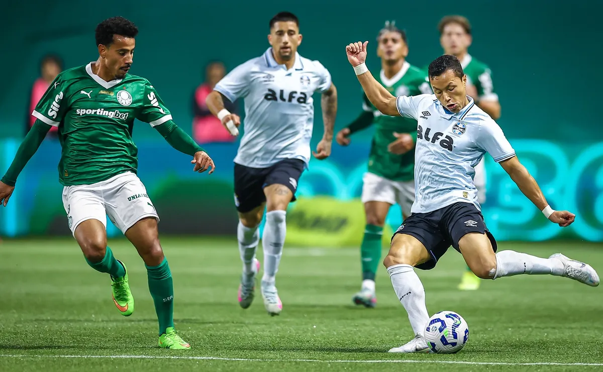 Grêmio não irá resistir ao Palmeiras e perderá na Arena Barueri, segundo a inteligência artificial
