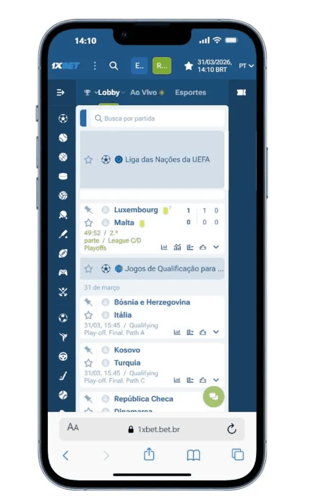 1xBet Apostas Esportivas