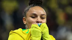 Dudinha com a Amarelinha. Foto: Fabio Giannelli/AGIF