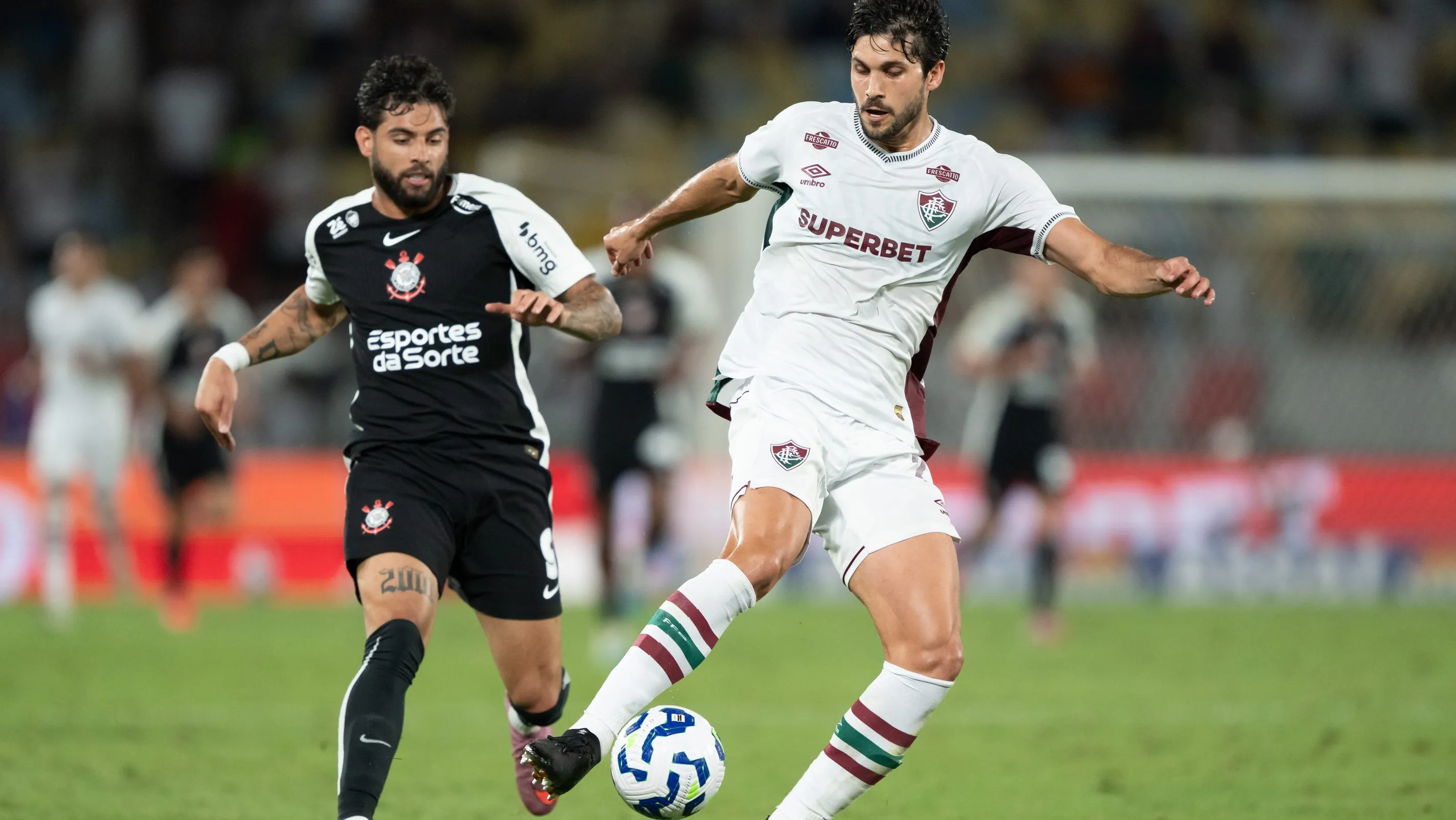 Fluminense X Corinthians. Foto: Jorge Rodrigues/AGIF