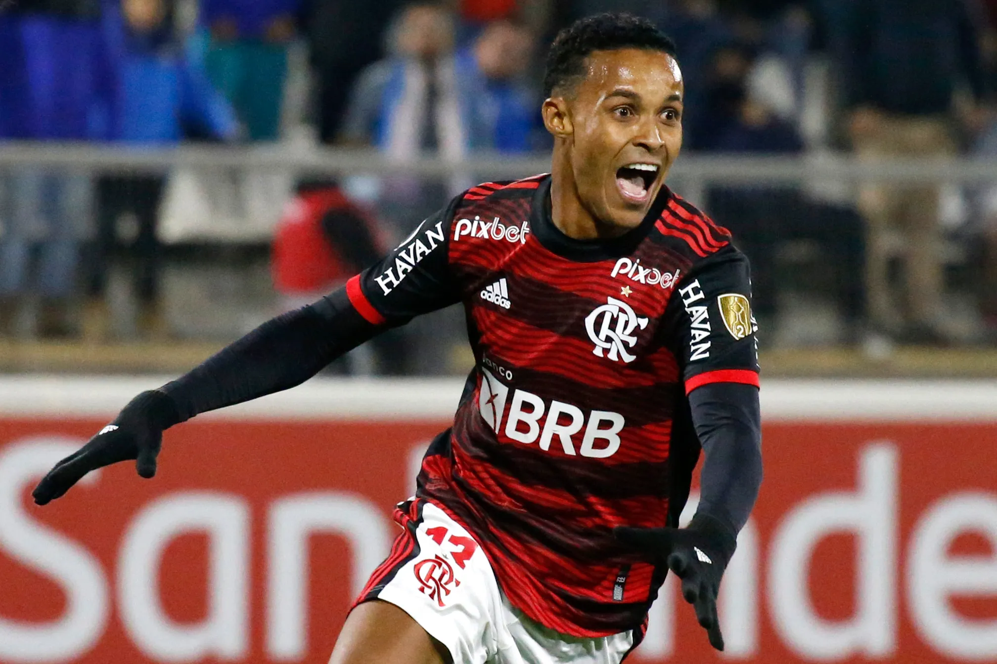 Lázaro deixou o Flamengo em 2022. Foto: PhotoSport/AGIF