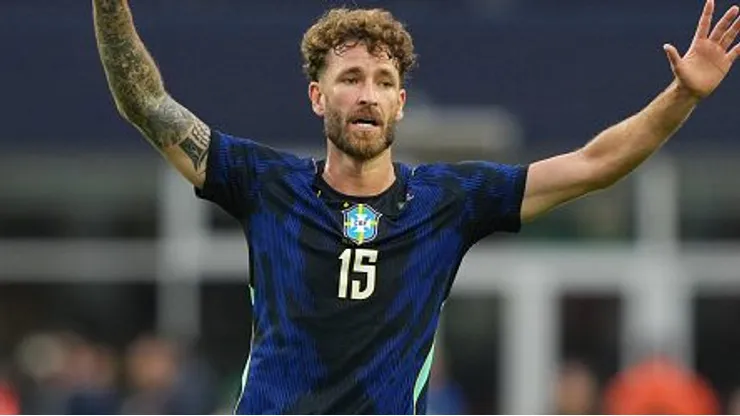 Léo Pereira esteve com a Seleção. Foto: Michael Owens/Getty Images