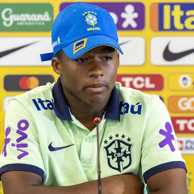 Endrick revela que estava com medo antes de Brasil X Croácia