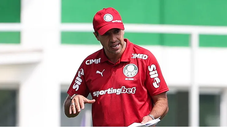 Abel Ferreira deve fazer mudaças para encarar o Grêmio - Foto: César Greco -SEP