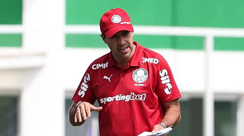 Abel Ferreira deve fazer mudaças para encarar o Grêmio – Foto: César Greco -SEP