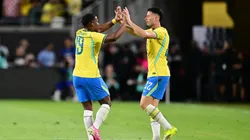 Endrick supera Martinelli e Vini Jr em eficiência e ganha força na Seleção Brasileira — Foto Photo by Julio AguilarGetty Images