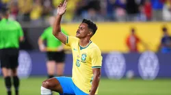 Kaiki Bruno durante partida disputada na Flórida