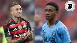 Números de Cebolinha e Gabriel Mec em 2026 são diferentes - Fotos: Thiago Ribeiro/AGIF e Liamara Polli/AGIF