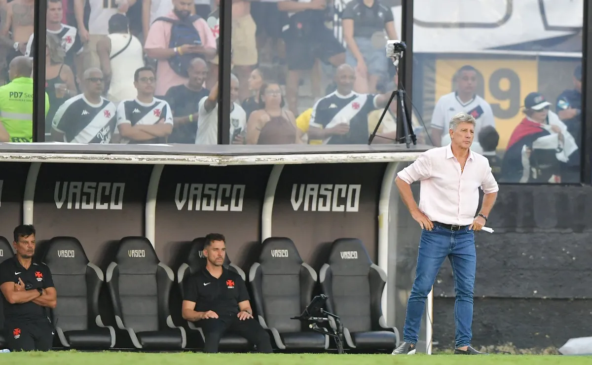 Defesa vira alerta no Vasco, e Renato Gaúcho testa ajustes contra o Coritiba