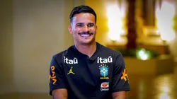 Kaiki fez seu primeiro jogo pela seleção brasileira principal