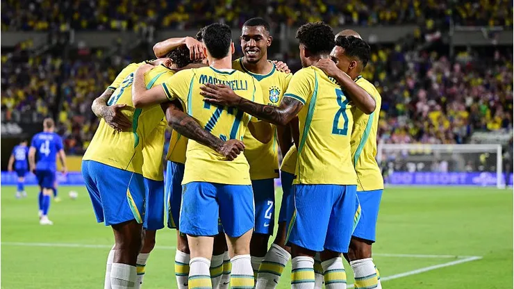 Seleção Brasileira. Foto: Julio Aguilar/Getty Images