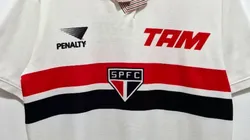 Penalty quer voltar a ter influência no futebol e ofereceu até R$ 40 milhões para assinar com SPFC - Foto: Matheus Martins Fontes/Bolavip Brasil