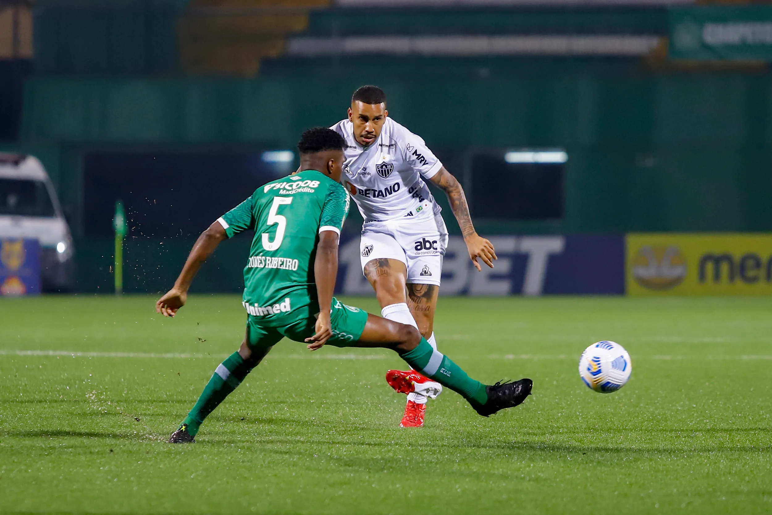 Último duelo entre Atlético-MG e Chapecoense aconteceu em 2021. Foto: Dinho Zanotto/AGIF