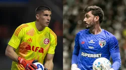 Sergio Rochet x Rafael. Foto: Anderson Romão/AGIF - Fernando Moreno/AGIF