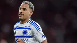 Matheus Pereira jogador do Cruzeiro durante partida contra o Flamengo. Foto: Thiago Ribeiro/AGIF