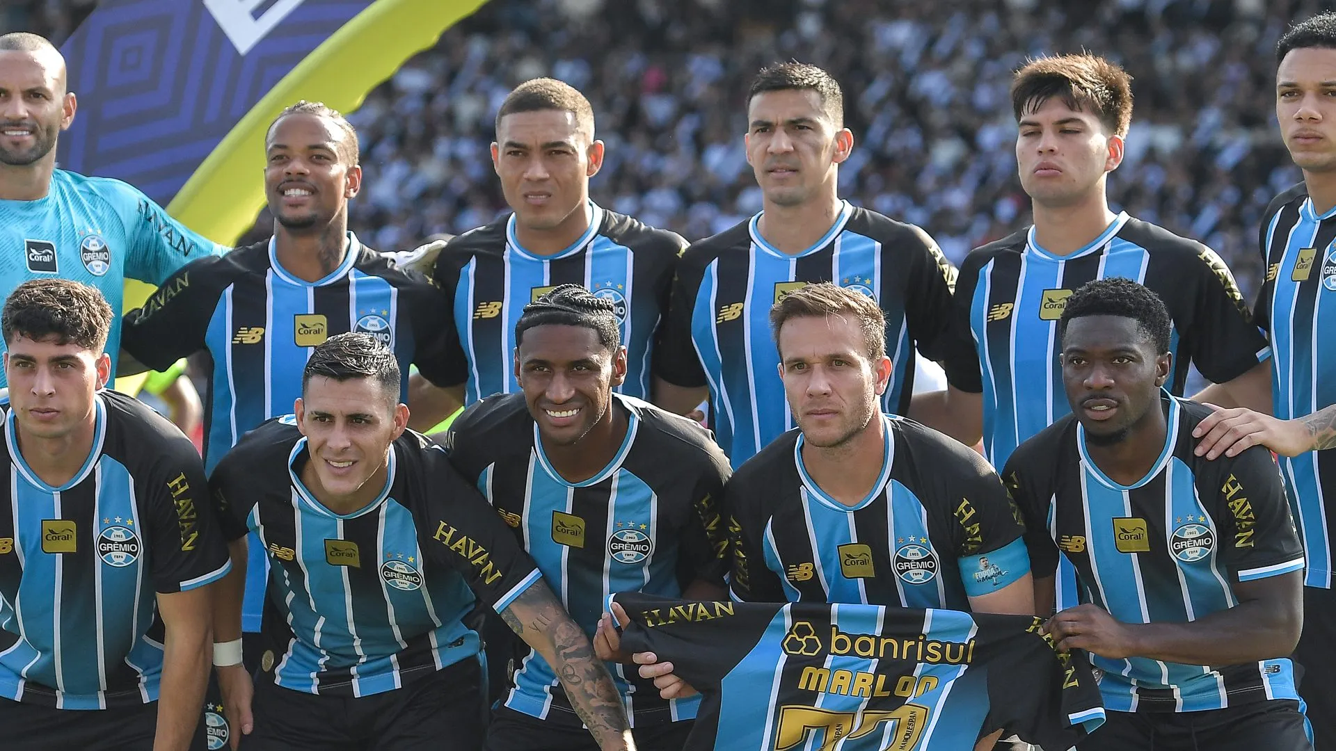 Jogadores do Grêmio