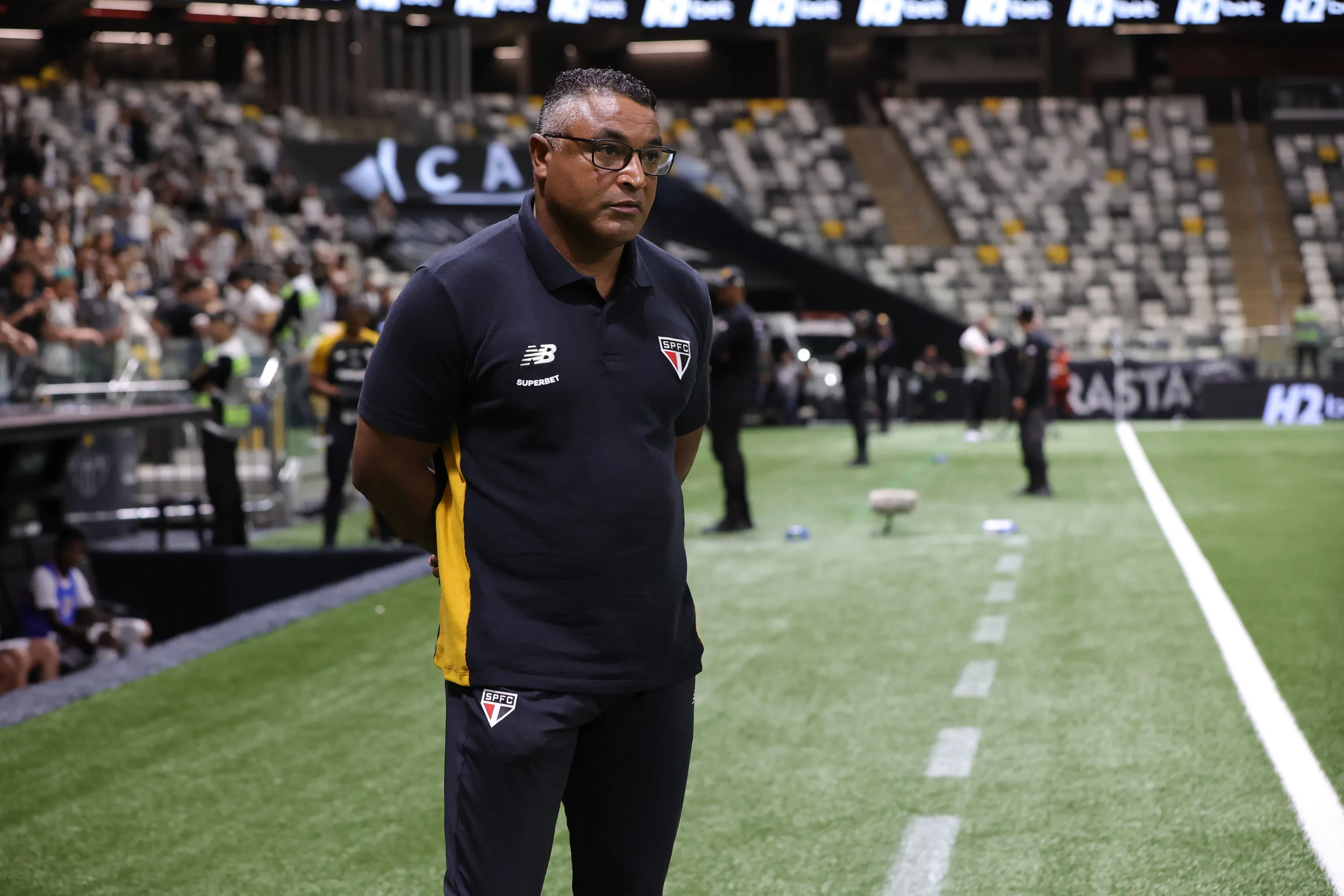 Roger Machado, técnico do São Paulo
