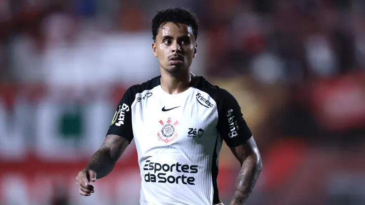 Allan jogador do Corinthians durante partida. Foto: Marcello Zambrana/AGIF