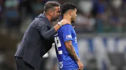 Artur Jorge, técnico do Cruzeiro durante jogo contra o Vitória.