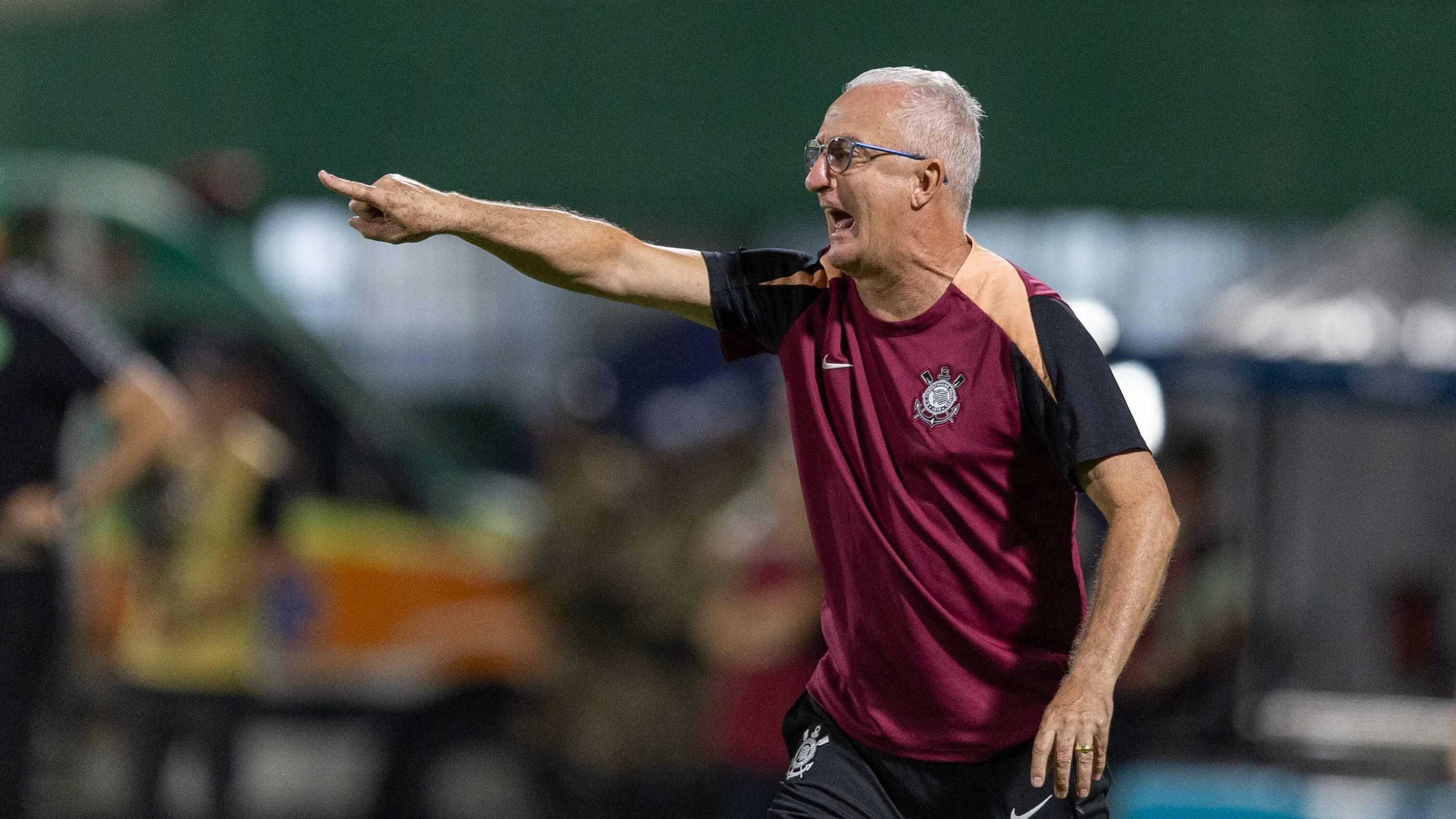 Dorival em ação no comando do Timão. Foto: Liamara Polli/AGIF